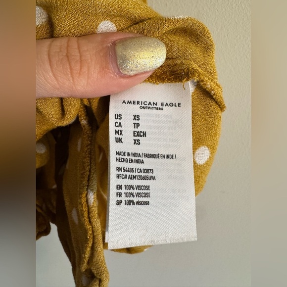 🔴American Eagle Polka Dot Romper - Picture 4 of 5